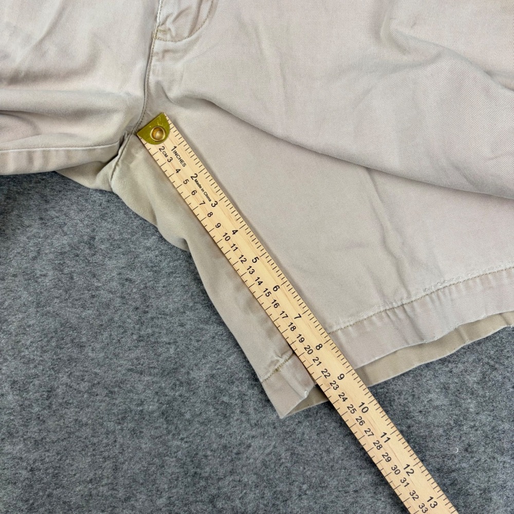 Vintage Polo Ralph Lauren Prospect Shorts Mens 34 Tan Golf Old Money Chino Twill - Picture 5 of 16